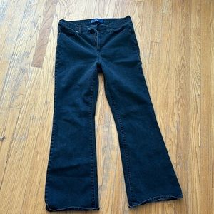 Women’s black Gap jeans ‘70’s Flare